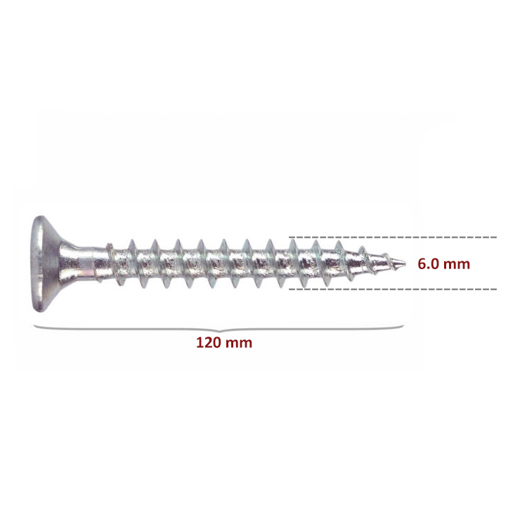 Sunta Vidası 6mm