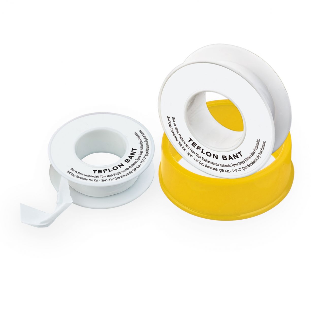 Teflon Bant Büyük Boy Jumbo 19mm x 30mt