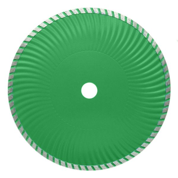 Turbo Kanallı Elmas Mermer Granit Kesici Disk 180mm
