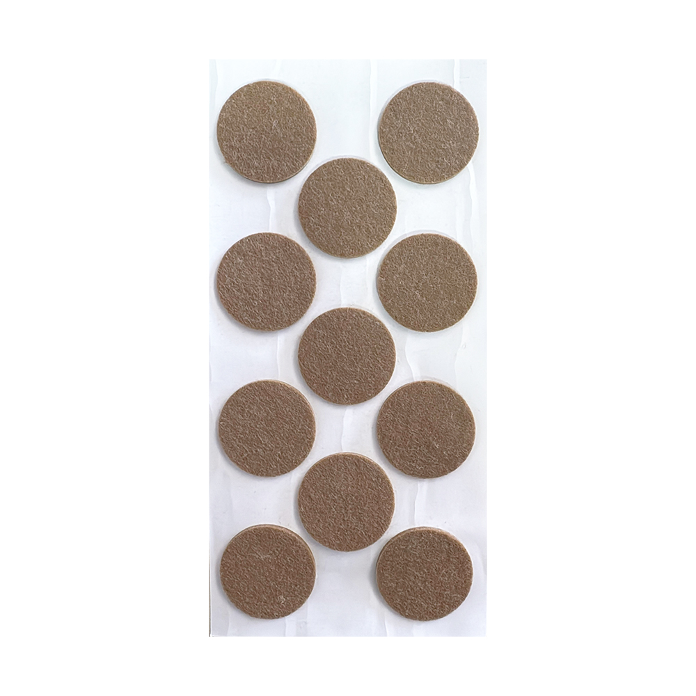 Zemin Koruyucu Yapışkanlı Keçe 40x40mm Yuvarlak