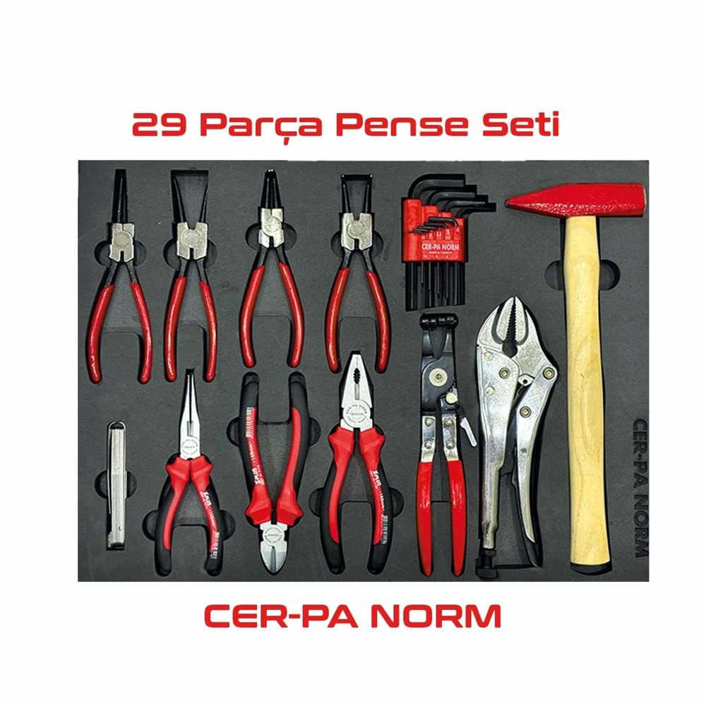 Cer-pa Dolu Takım Arabası 210 Parça