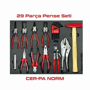 Cer-pa Dolu Takım Arabası 210 Parça