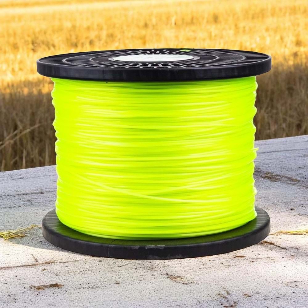 Veta Tırpan Misinası 6 Köşe Altıgen Sarı 3.3mm x 916mt