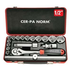 Cer-pa Lokma Anahtar Seti Takımı 1/2-18 Parça