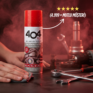 404 Pas Sökücü ve Yağlayıcı Sprey 200 ml
