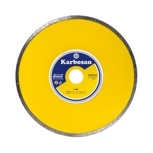 Karbosan Sürekli Elmas Mermer Granit Kesici Disk 115x1.8x22.23