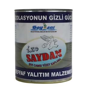İzo Saydam Şeffaf Sıvı Cam 0.75 Kg