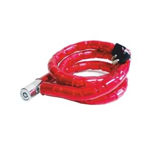 CMC Yaylı Motorsiklet Bisiklet Kilidi 22mm x 150cm