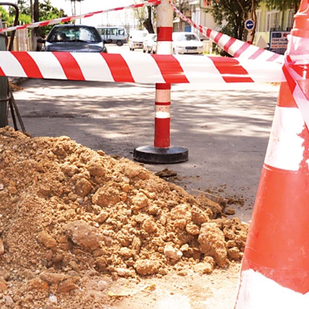 Dkr İkaz Bandı Emniyet Şeridi 250 mt