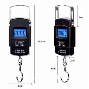 Dijital El Terazisi El Kantarı 50Kg Kapasiteli
