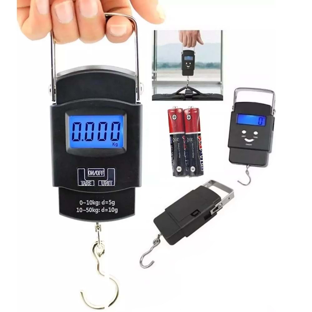 Dijital El Terazisi El Kantarı 50Kg Kapasiteli