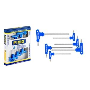 Fixio T Tipi Torx Anahtar Takımı Seti 6 Parça