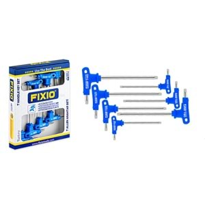Fixio T Tipi Torx Anahtar Takımı Seti 7 Parça