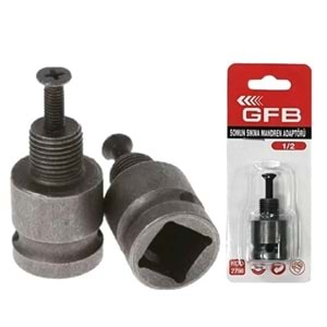 Gfb Somun Sıkma Matkap Mandren Adaptörü 1/2