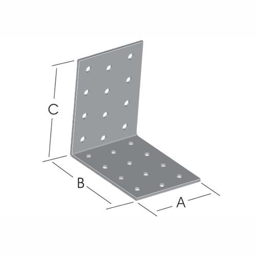 Masa Gönye Sac Köşebent 60x60x60 mm