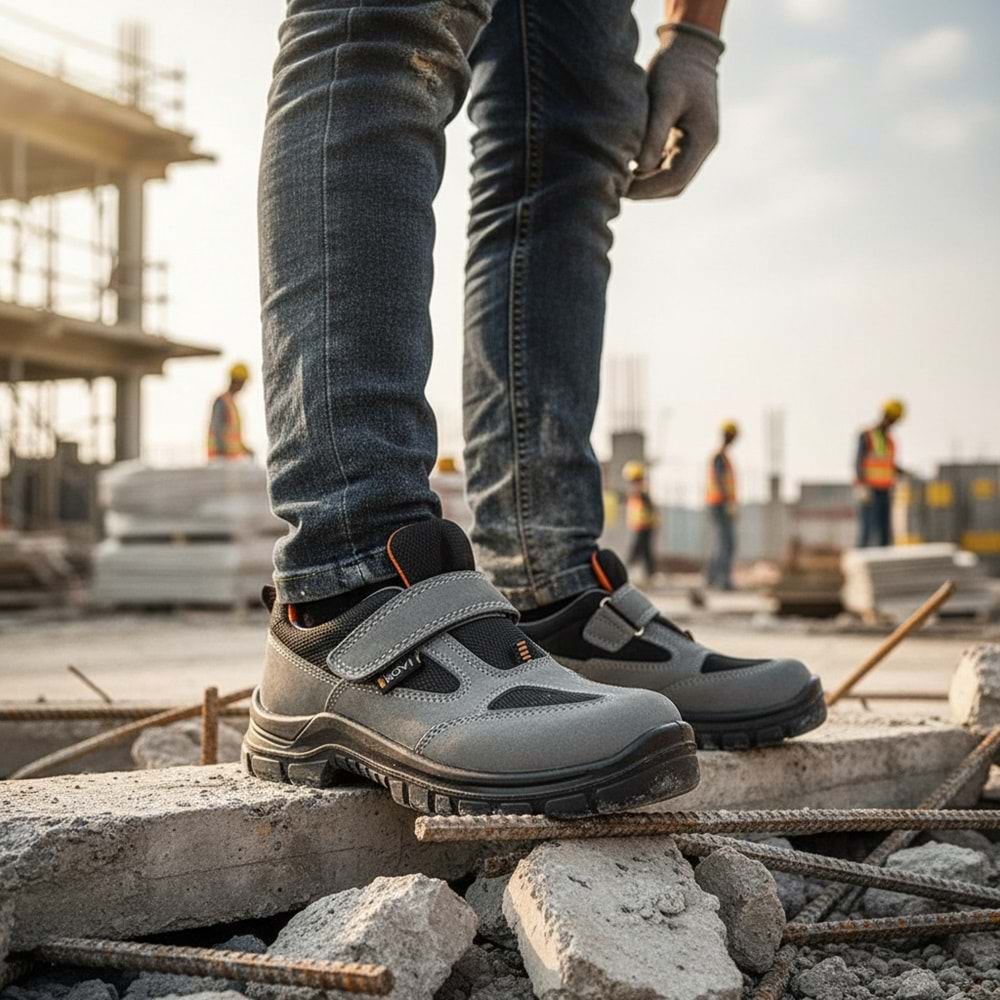 Kavi İş Ayakkabısı Çelik Burunlu Süet 42 No