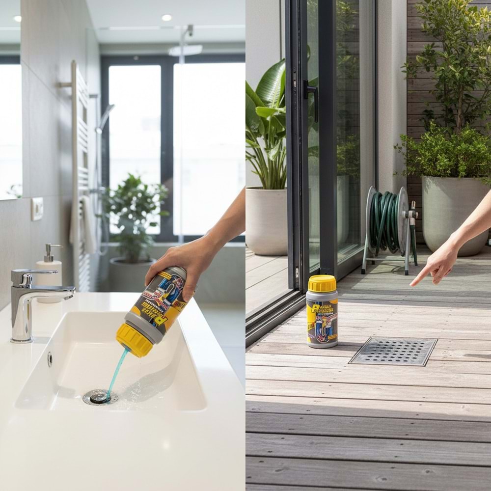 Plus Proline Lavabo Wc Banyo Açma Açıcı Dök Aç 1000gr