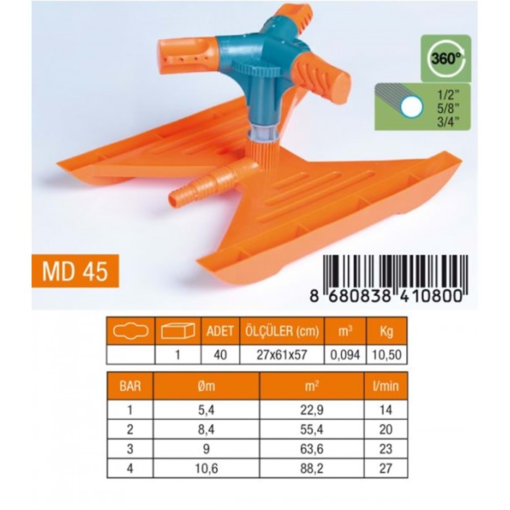 Medalyan Sehpalı Turbo Sprink 3 Lü