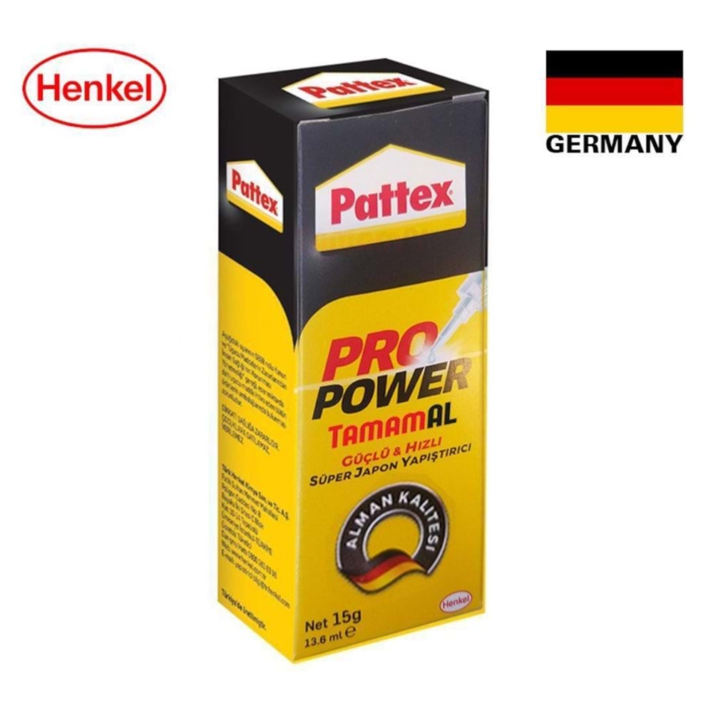 Pattex Propower Süper Japon Yapıştırıcı 15gr