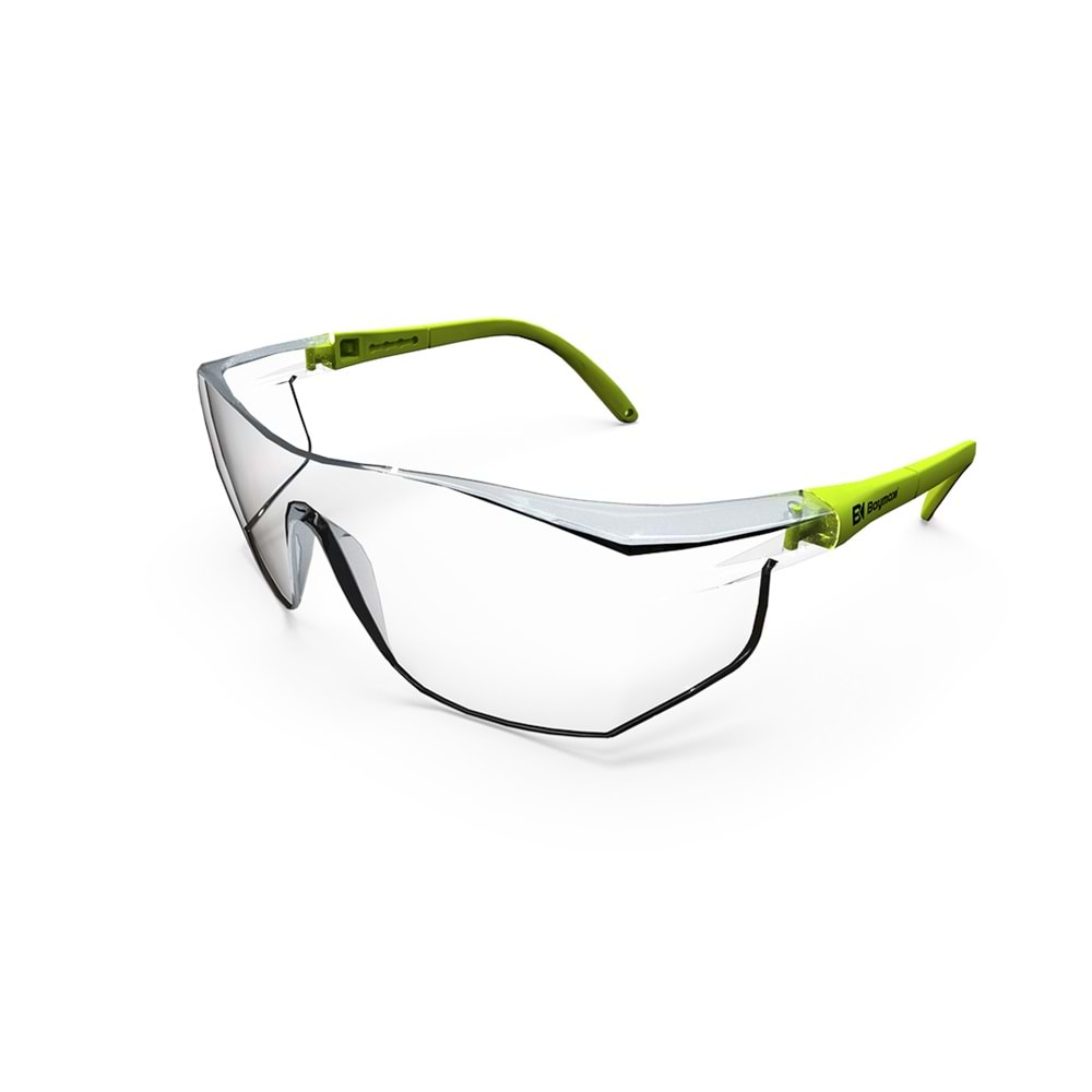 Baymax S-400 Koruyucu Gözlük Çapak Gözlüğü Siyah