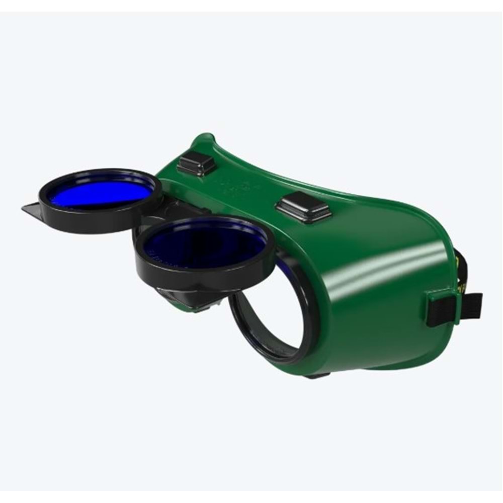 Baymax S-501 Koruyucu Gözlük Çapak Gözlüğü Mavi