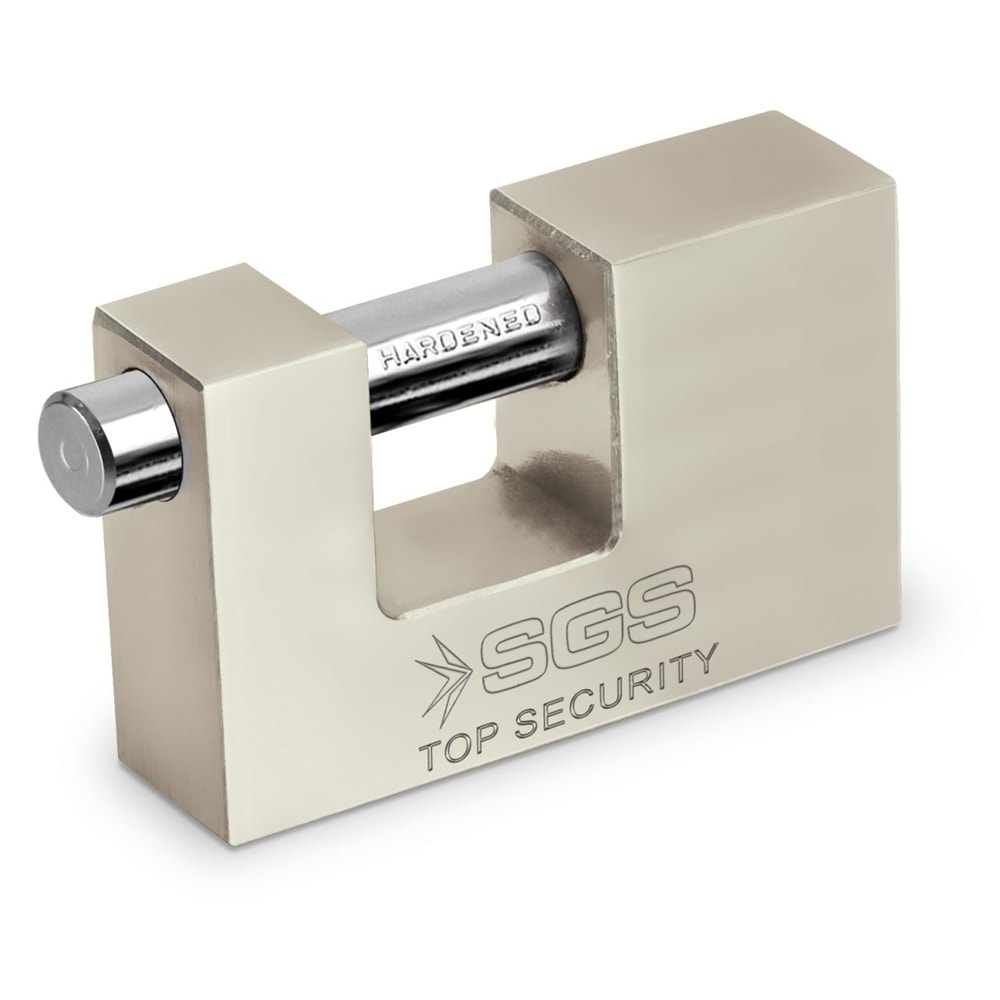 SGS Asma Yassı Kilit Kayar Milli Saten 80mm