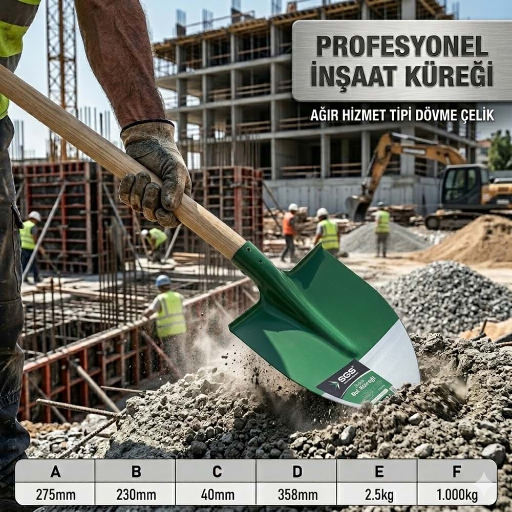SGS Bel Küreği-Bel Kürek
