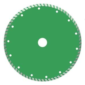 Turbo Elmas Mermer Granit Kesici Disk Delikli 115mm