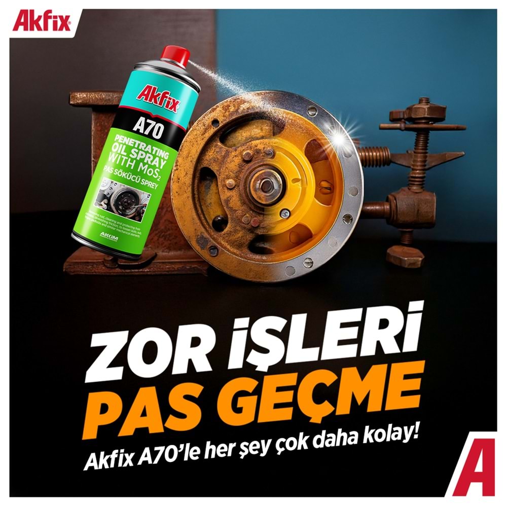 Akfix A70 Pas Sökücü Sprey 400ml